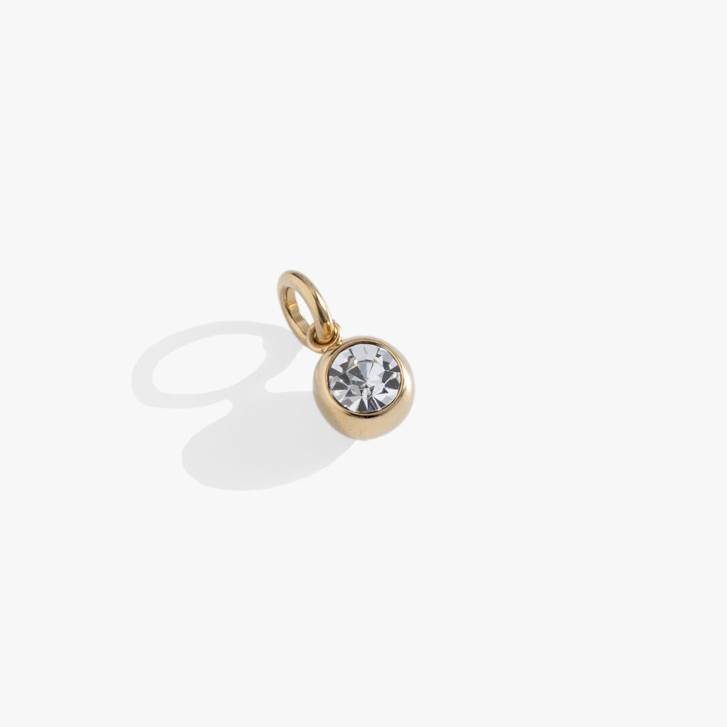 April Birthstone Interchangeable Charm