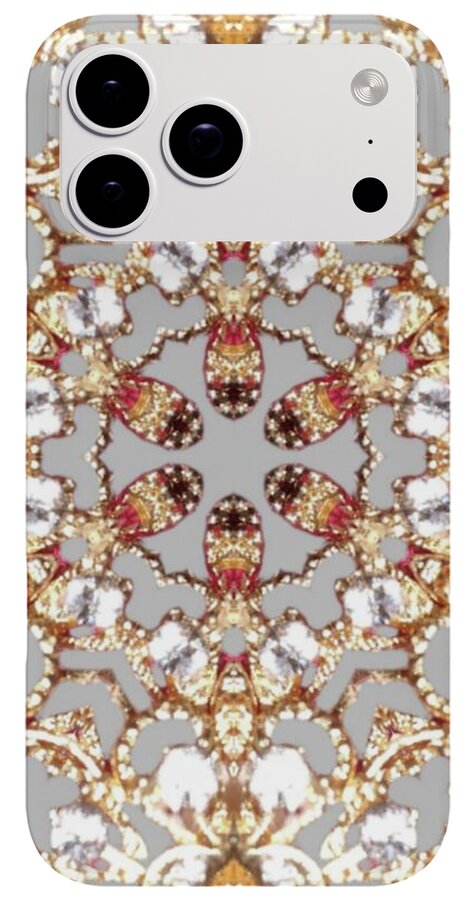 Intricate Gold Mandala Design - Phone Case