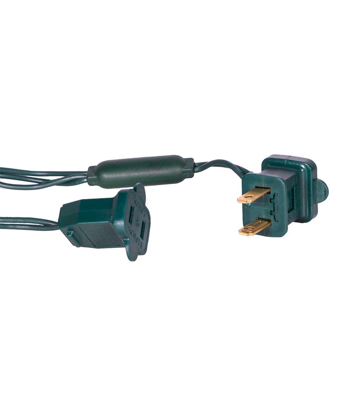 35-Light Multicolor G12 Green Wire LED Light Set