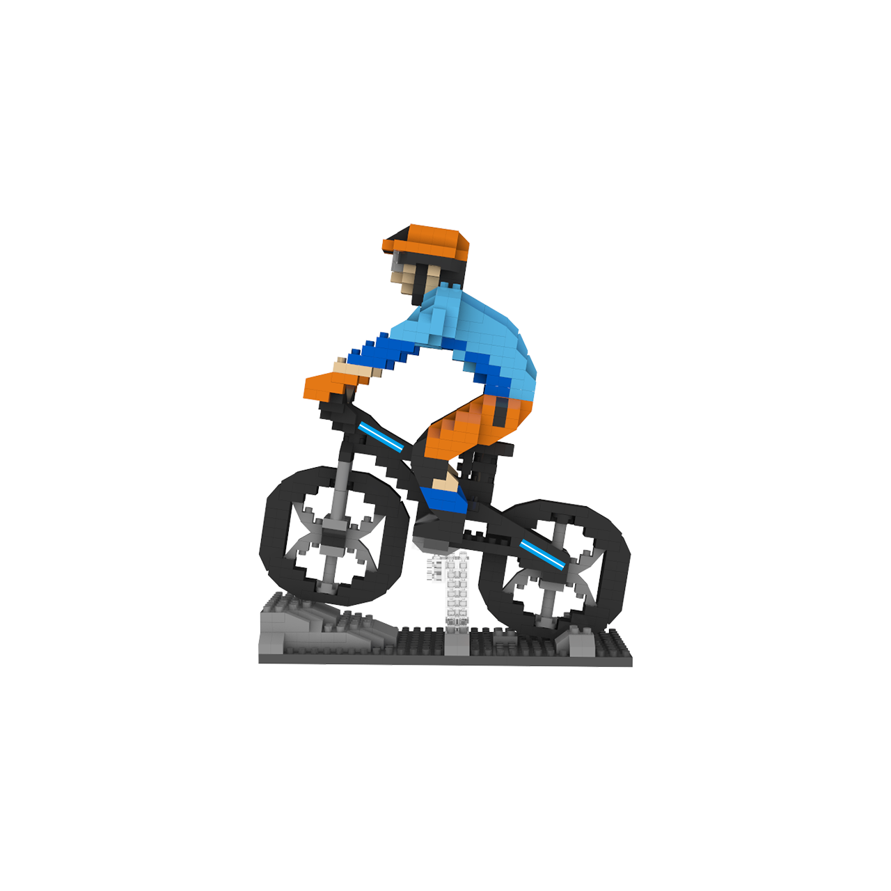 Mini Building Blocks - Mountain Biker