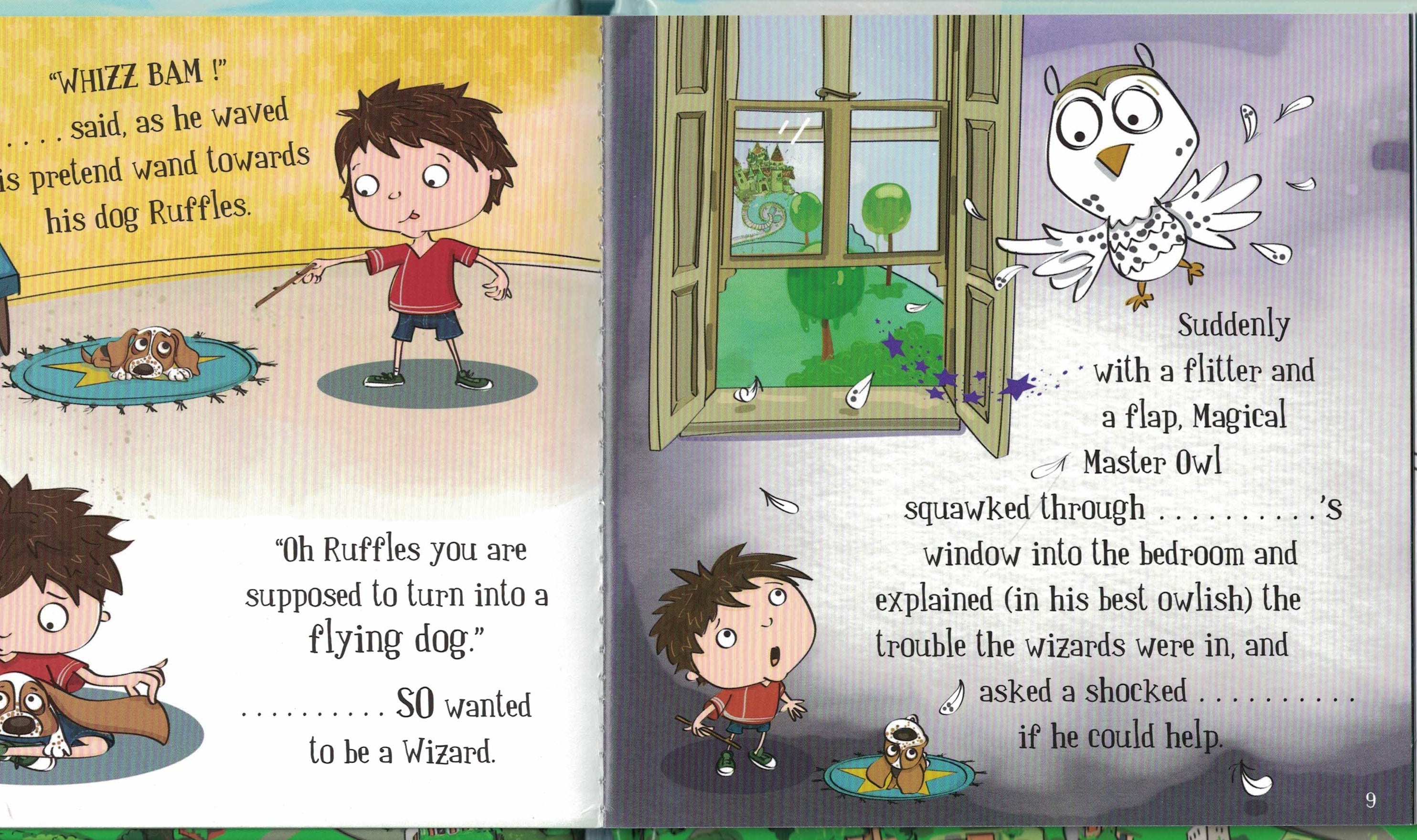 Storybook - The Wizard Needs your Help Special Son