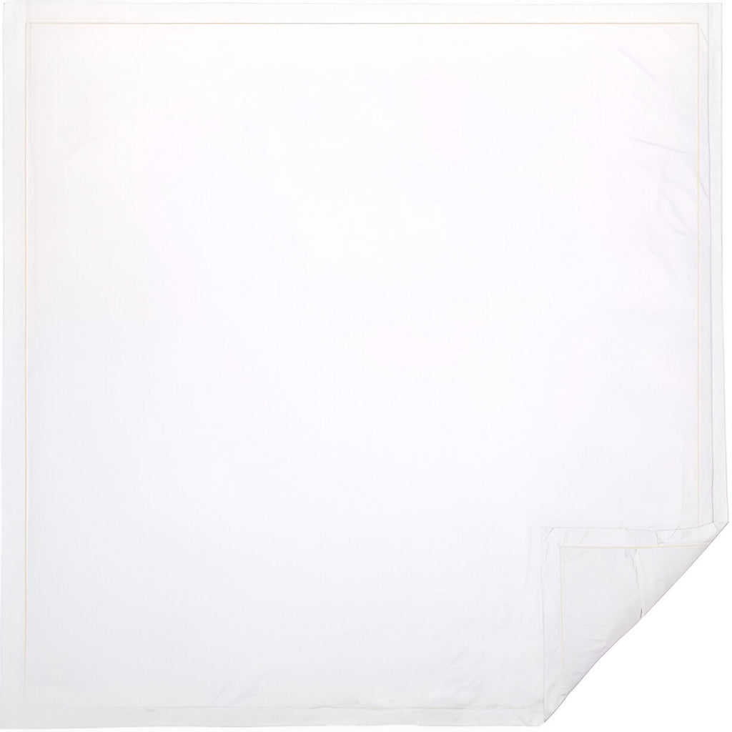 400TC Cotton Single Edge Embroidery Sateen Solid Duvet Cover Set