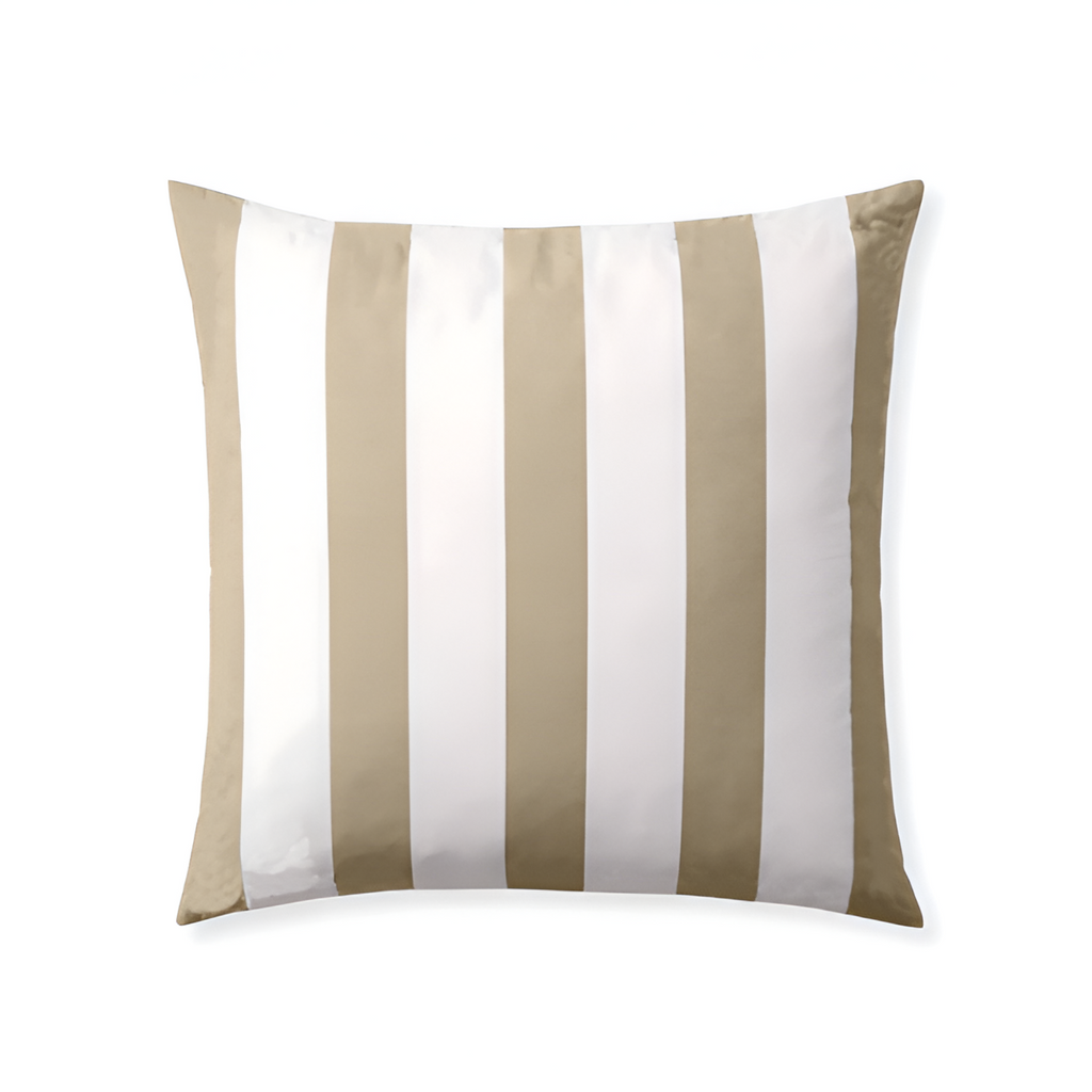 400TC Stripe Border Frame Cotton Sateen Duvet Cover Set