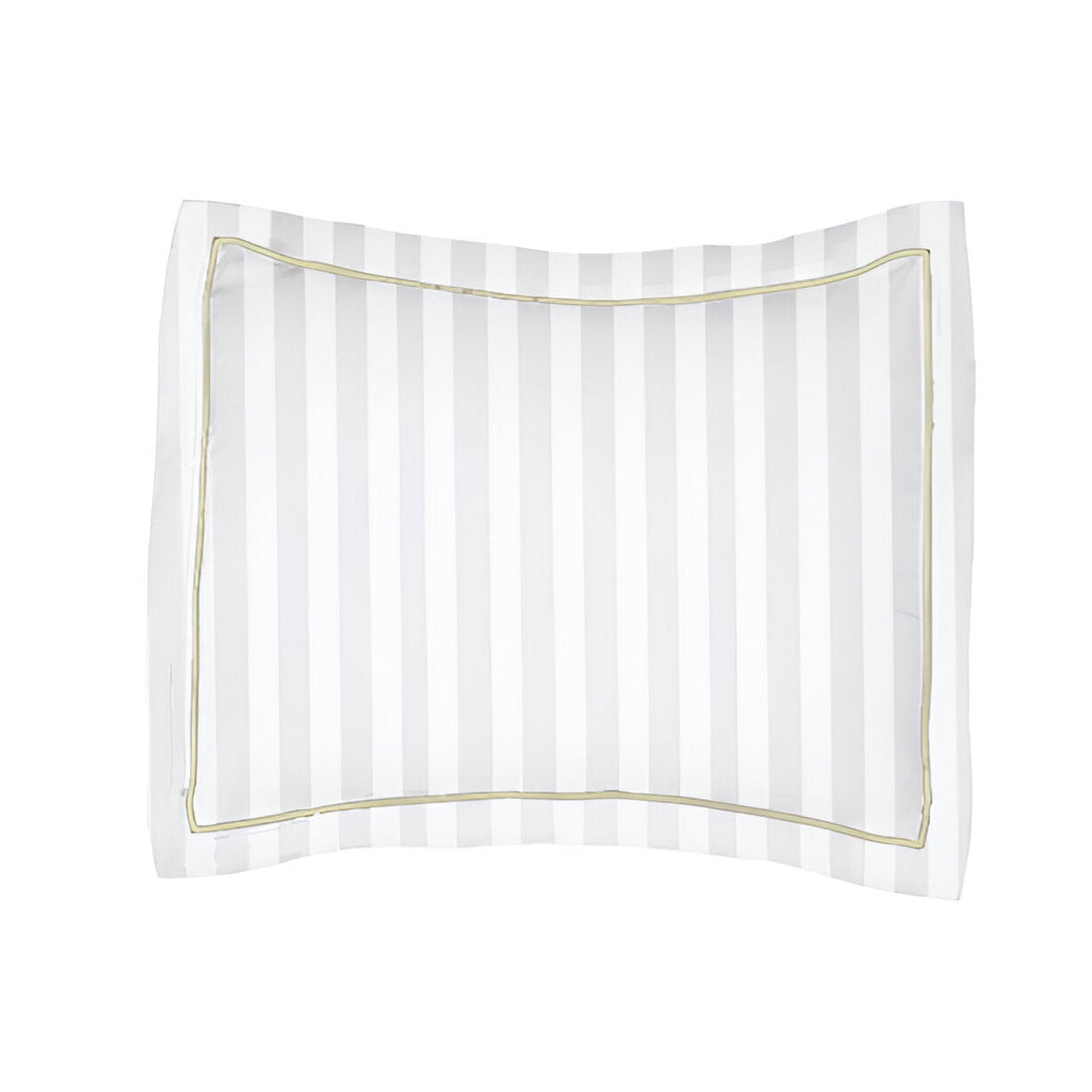 400TC Cotton Single Edge Embroidery Sateen Stripe Duvet Cover Set