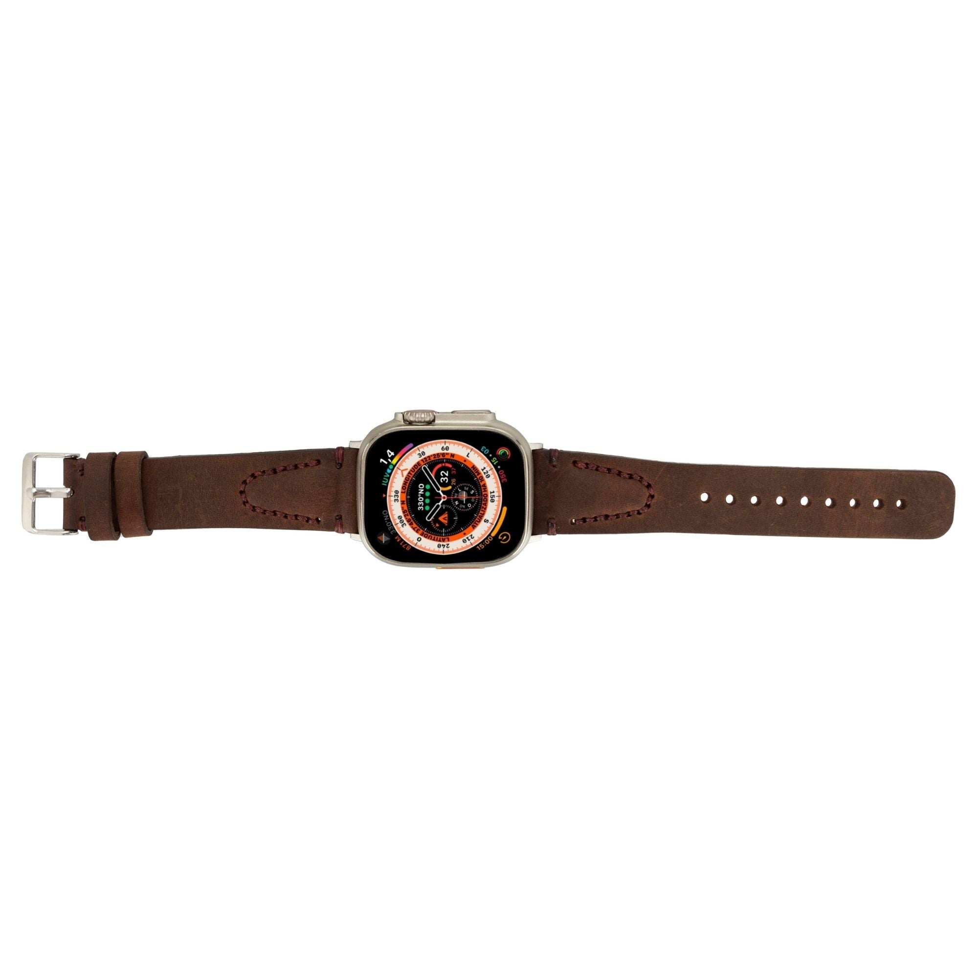 Jeffrey Leather Bands for Apple Watch 9, Ultra 2 & SE
