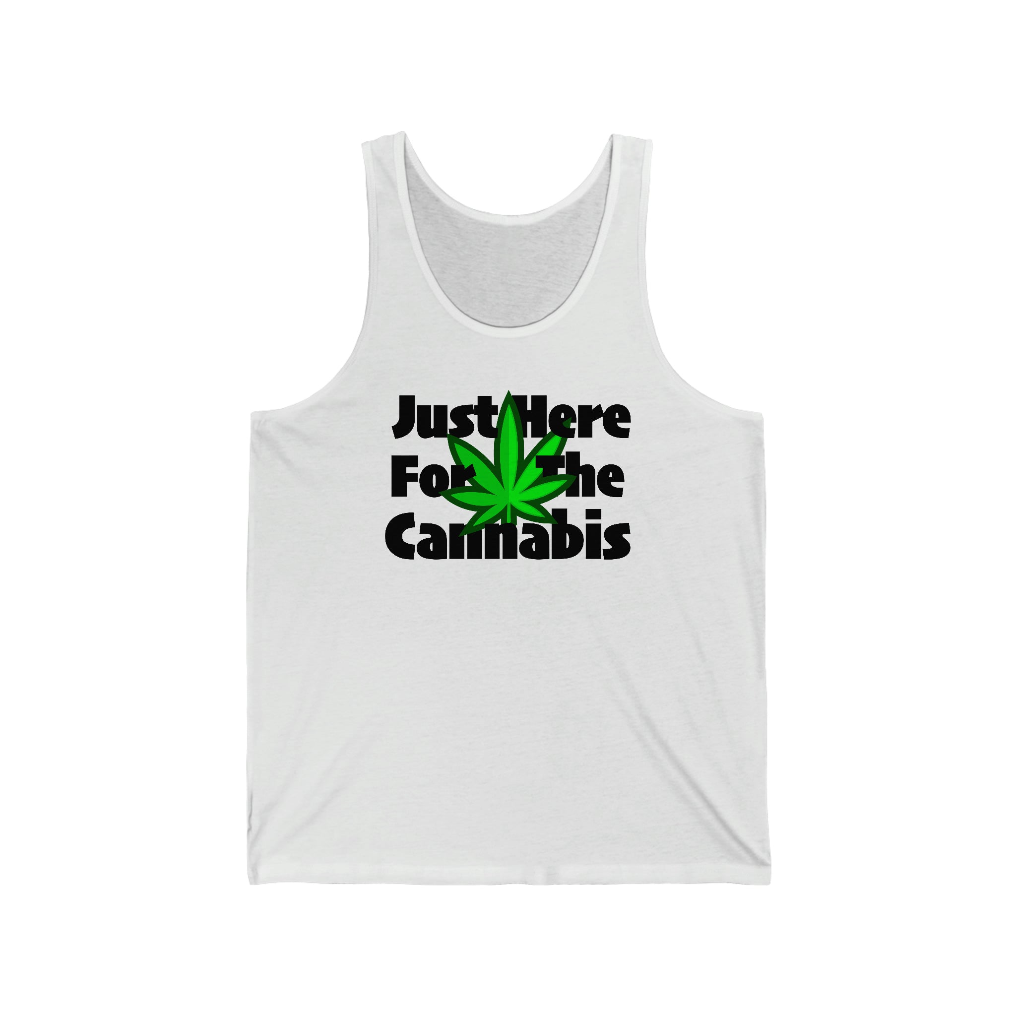 I'm Just Here for the Cannabis Jersey Tank
