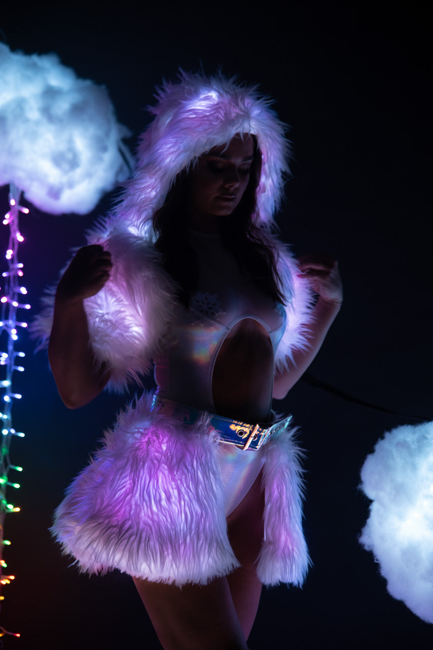 Light Up Hooded Shrug
