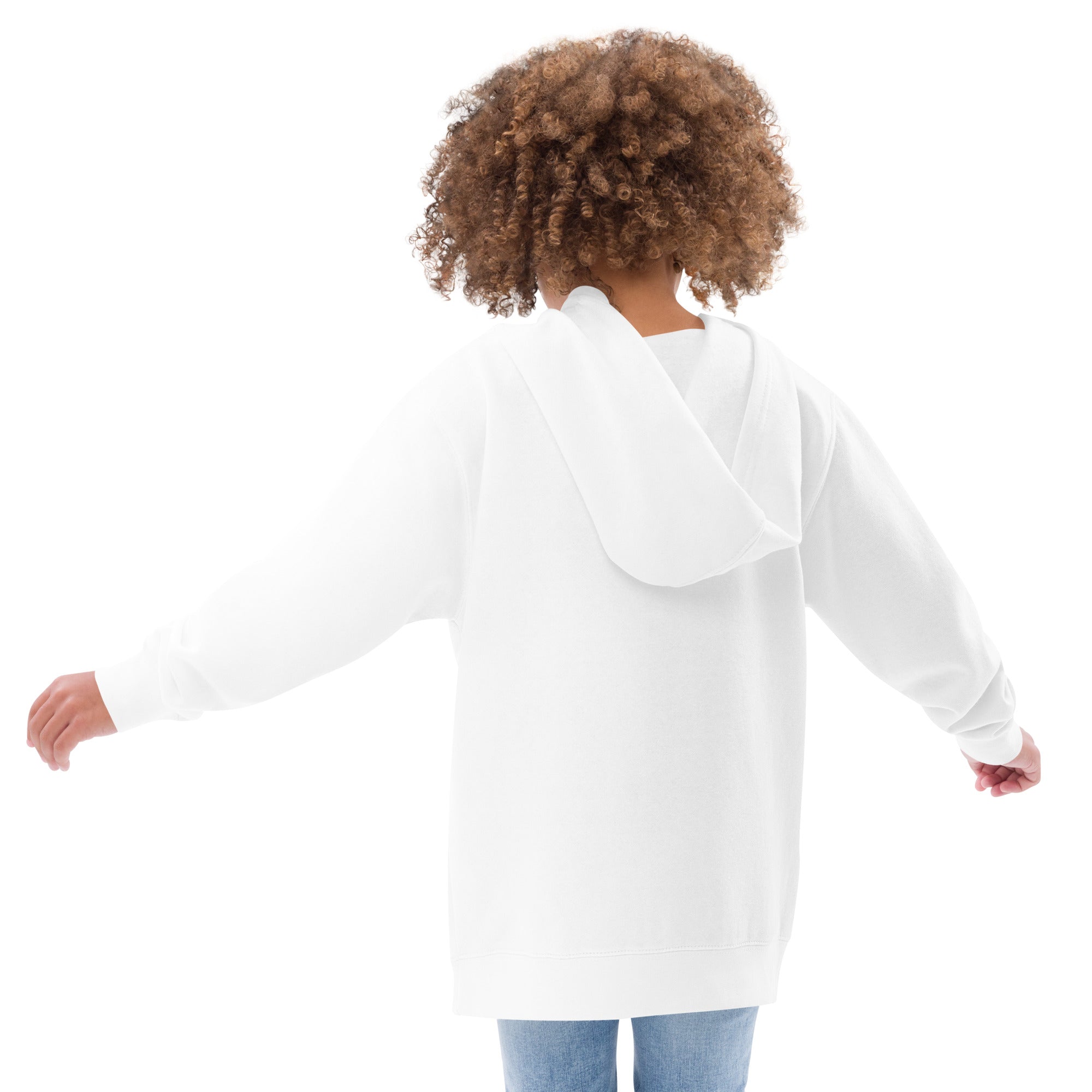 Minecraft Heroes Design Kids Fleece Hoodie