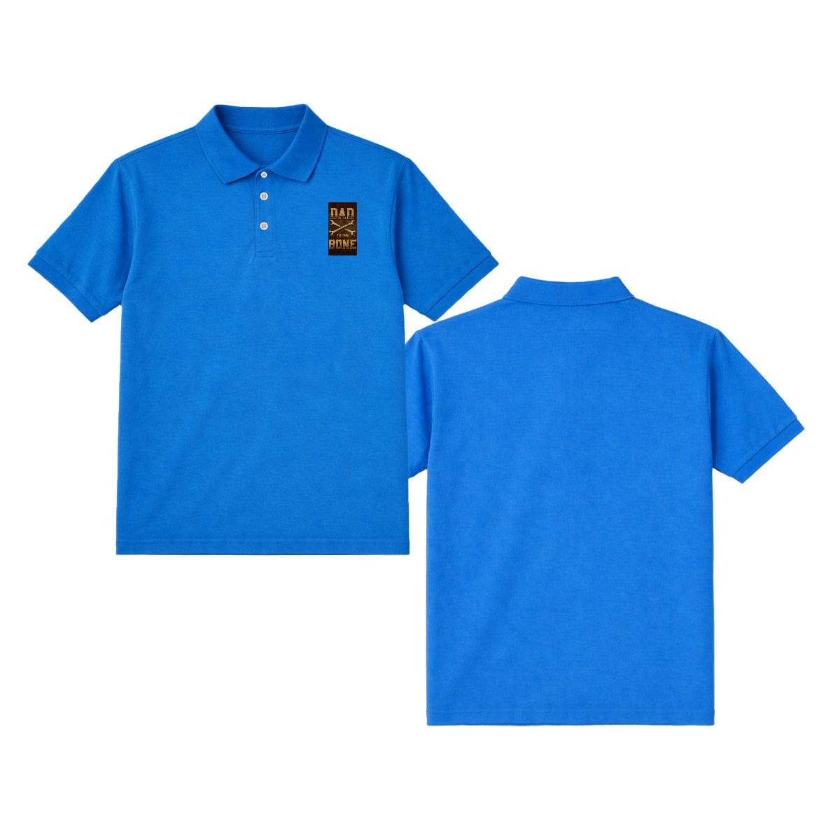 Dad to the Bone Adult Polo Jersey Shirt | Gildan 8800