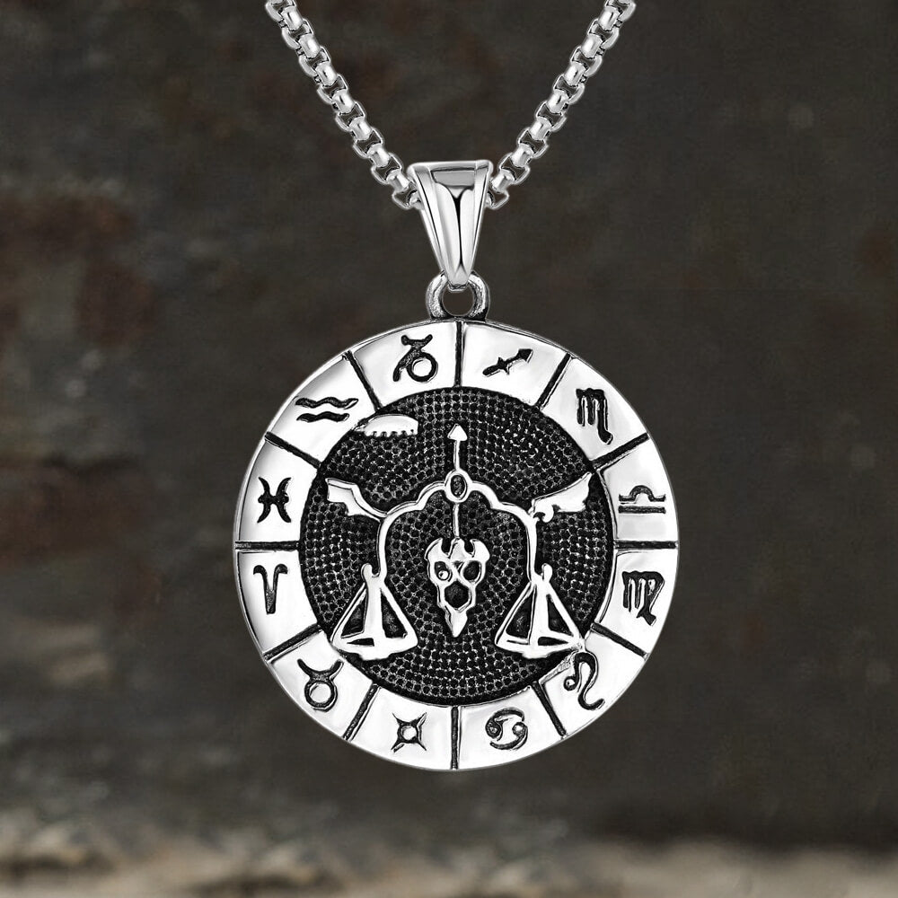 Libra Stainless Steel Pendant