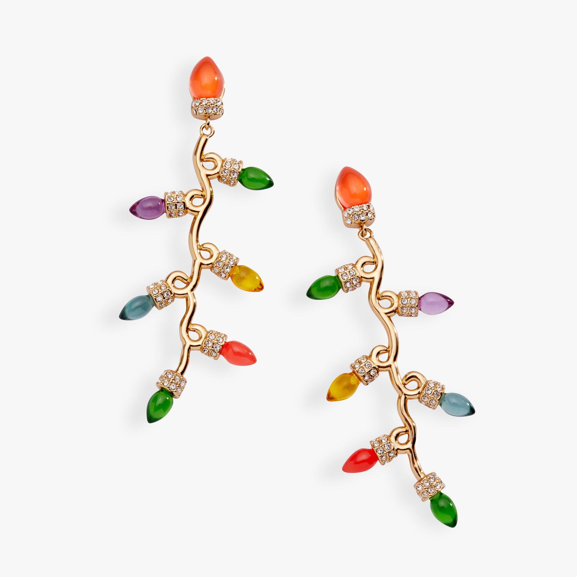 Christmas Light Bulb Earrings