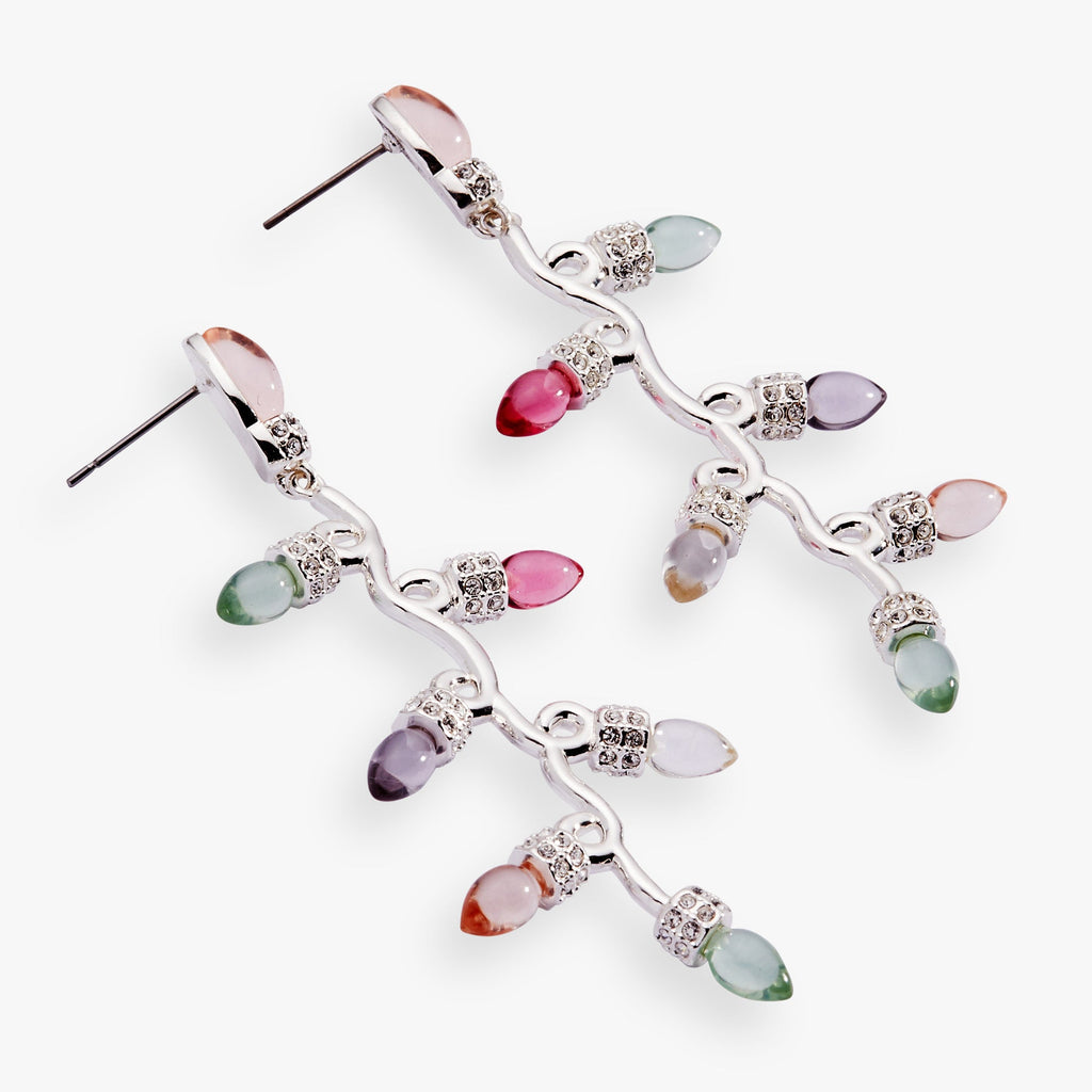 Christmas Muted Light Bulb Earrings
