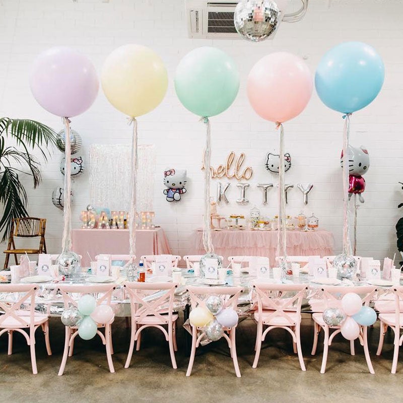 Pastel Pink Giant Balloons – 24" & 36" | Ellie’s Party Supply