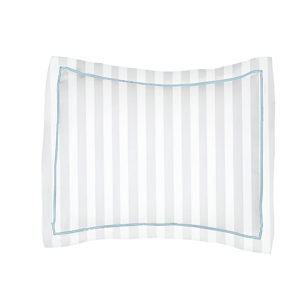 400TC Cotton Single Edge Embroidery Sateen Stripe Duvet Cover Set