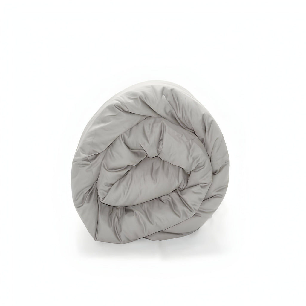 400TC Cotton Sateen Solid Duvet Cover Set