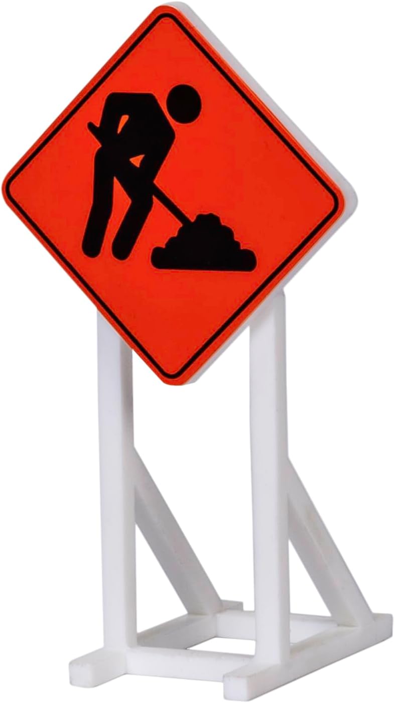 Roadside Construction Signs - Set of 5