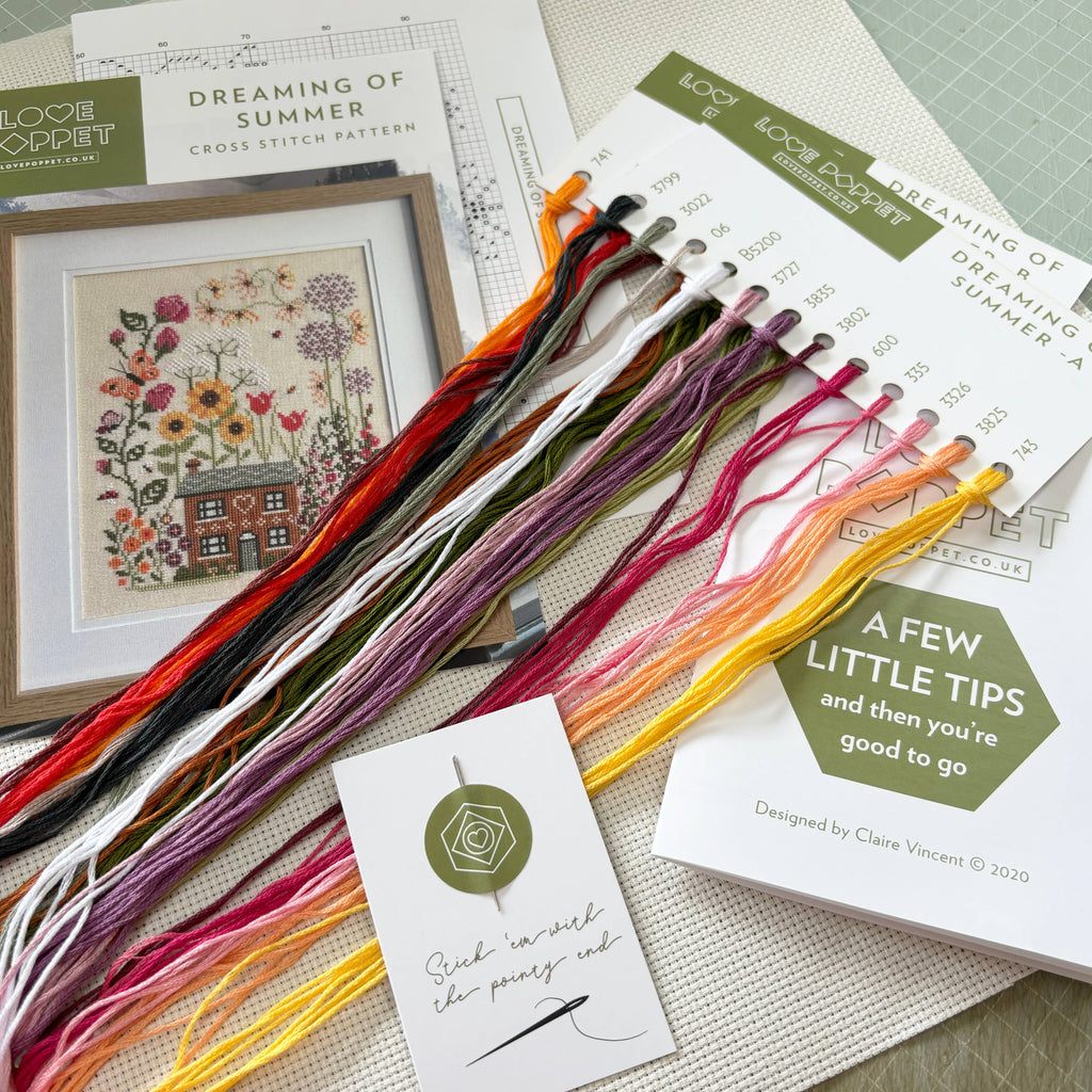 Love Poppet – Dreaming of Summer Cross Stitch Kit