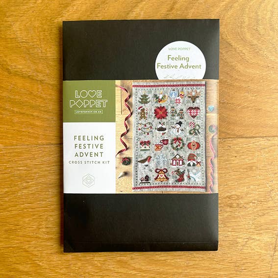 Love Poppet – Feeling Festive Advent Cross Stitch Kit