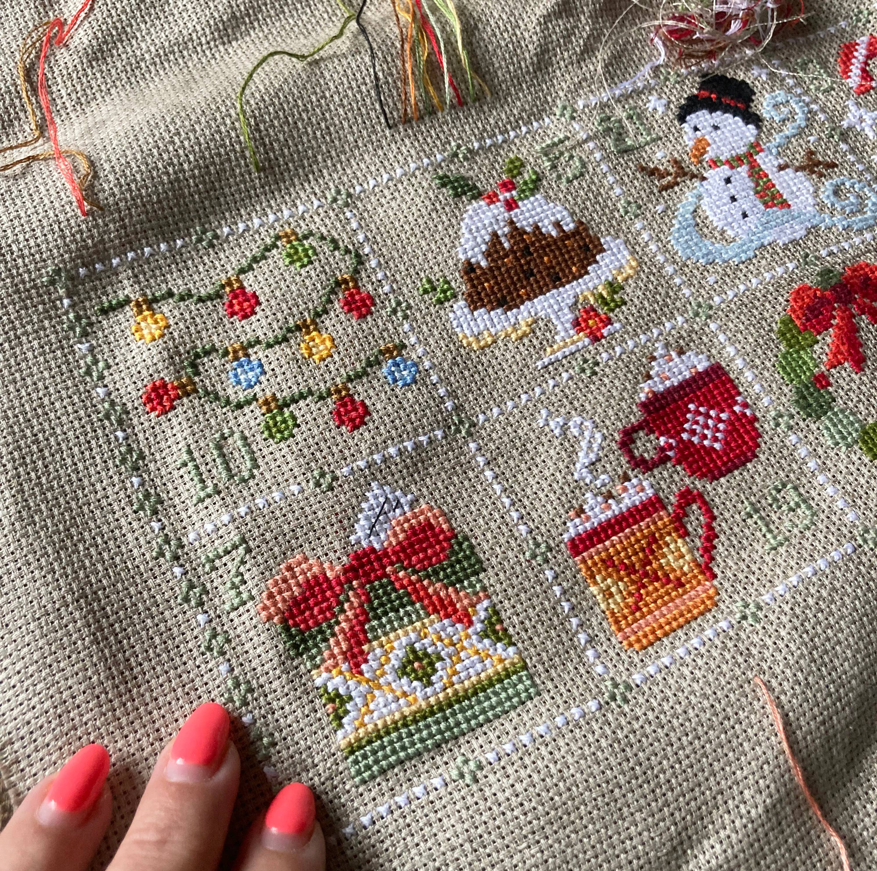 Love Poppet – Feeling Festive Advent Cross Stitch Kit