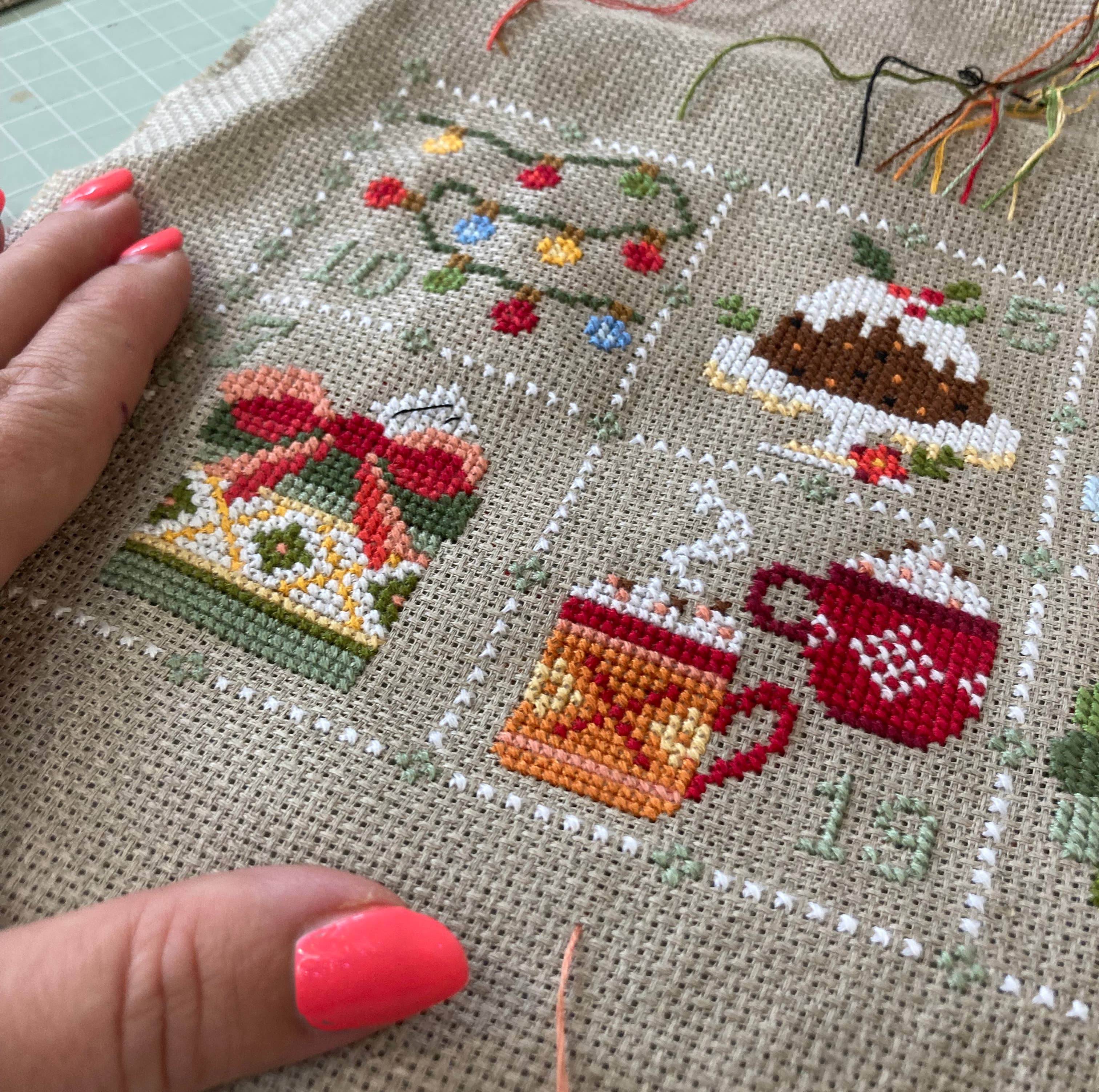 Love Poppet – Feeling Festive Advent Cross Stitch Kit