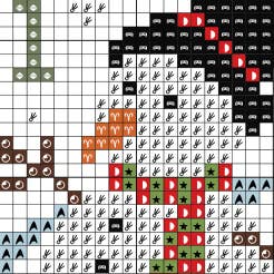 Love Poppet – Feeling Festive Advent Cross Stitch Kit