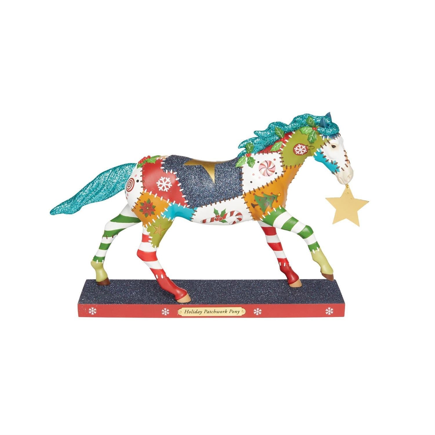 Holiday Patchwork Pony
