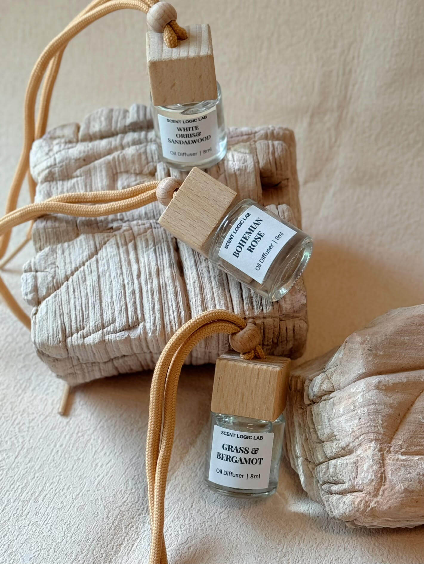 Luxury Car Diffuser Christmas Scents – Hanging & Vent Clip | Long-Lasting 8ml Holiday Fragrance