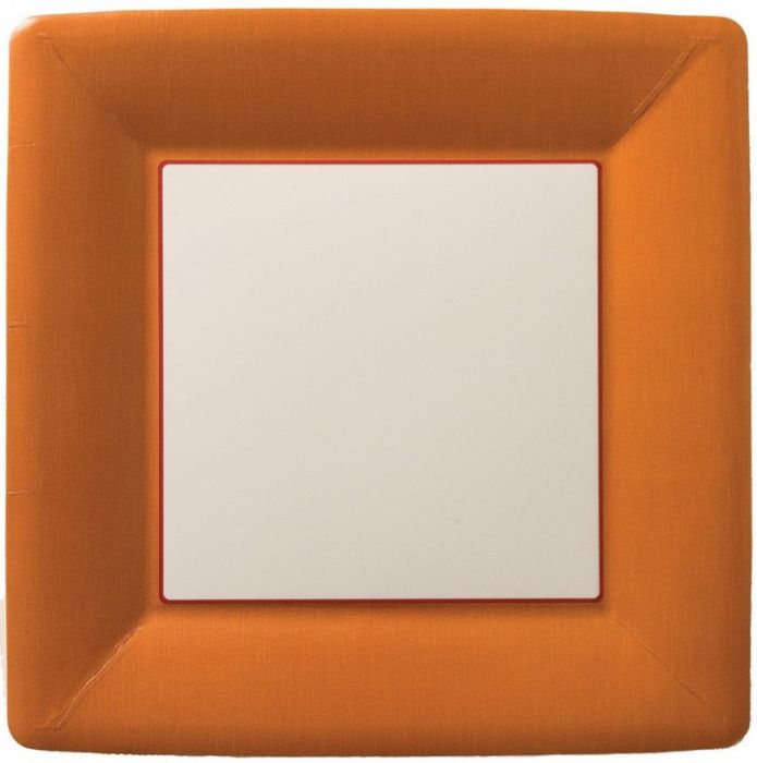 Ideal Home Range Classic Linen Terra Cotta - Dinner Plate