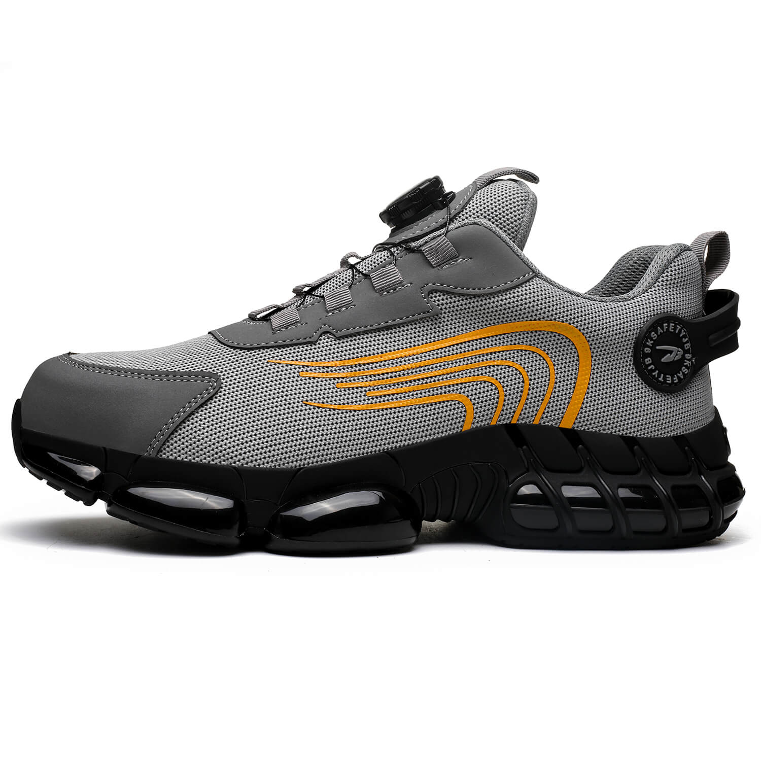 Maven Knob Lacing Steel Toe Work Shoes