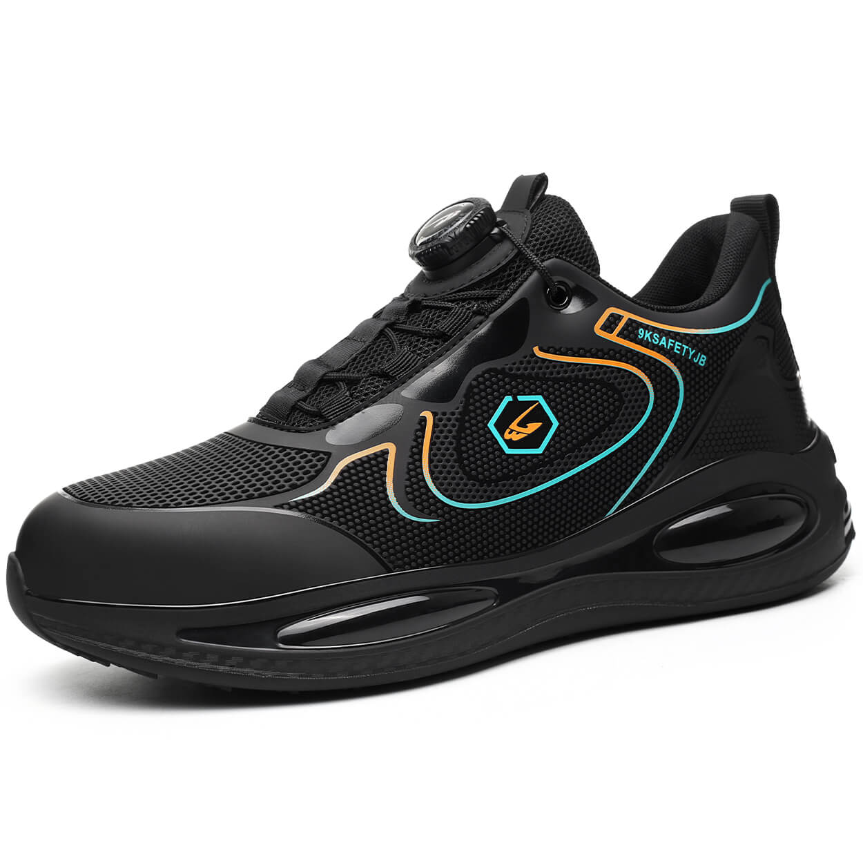 Maven Knob Lacing Water-resistant Steel Toe Sneakers