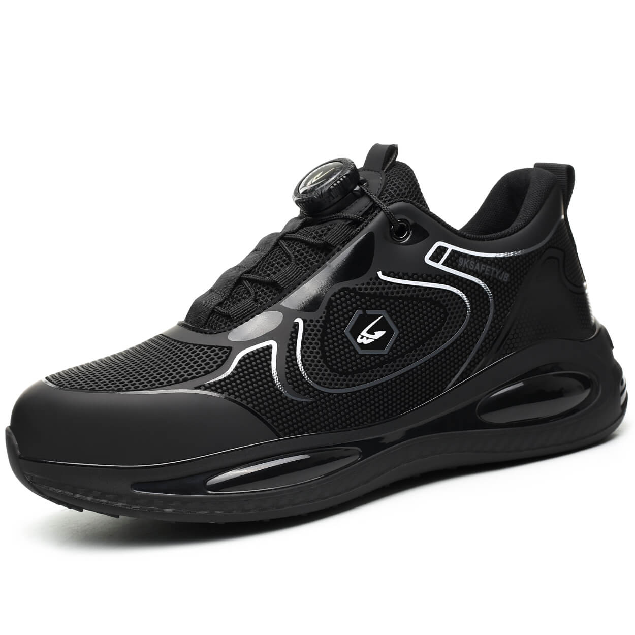 Maven Knob Lacing Water-resistant Steel Toe Sneakers