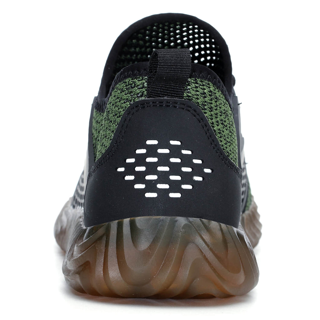 Maven Breathable Slip-Resistant Steel Toe Work Shoes