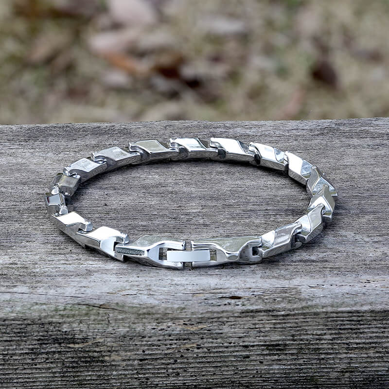 Mechanical Dragon Bone Chain Stainless Steel Bracelet