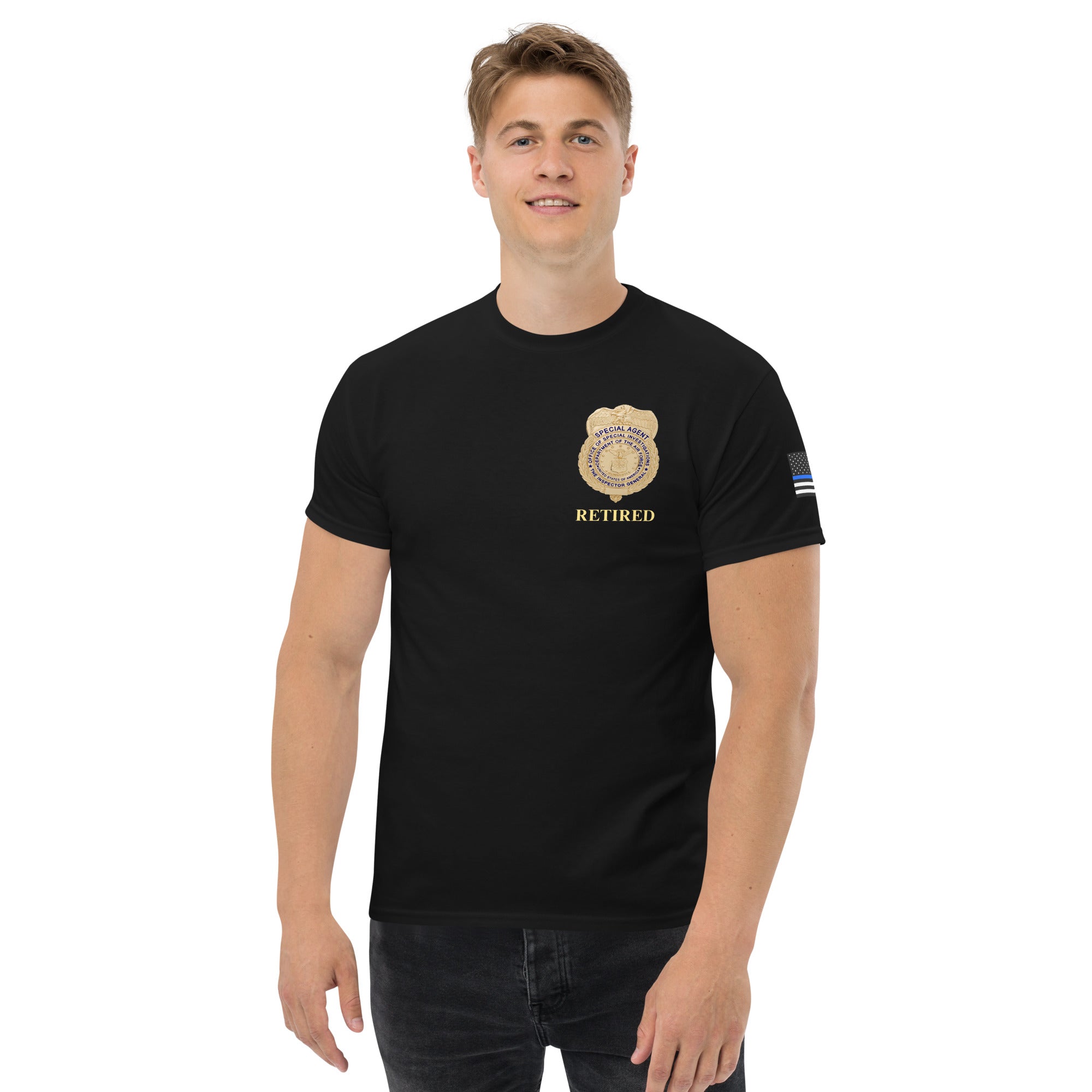 Retired OSI Badge Only - Classic Tee - Men's