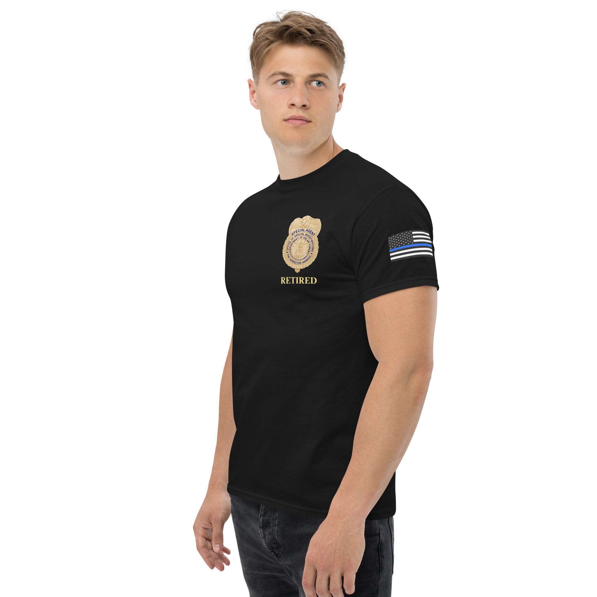 Retired OSI Badge Only - Classic Tee - Men's