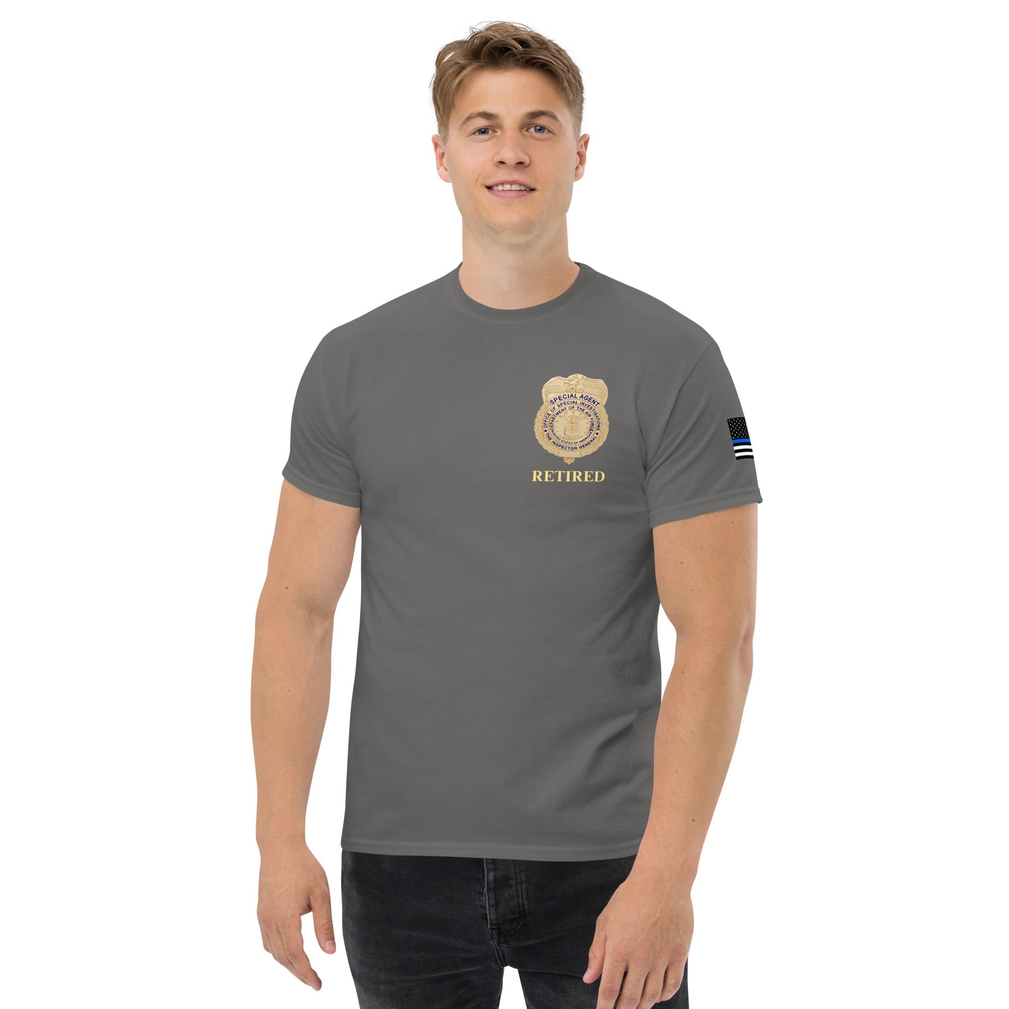 Retired OSI Badge Only - Classic Tee - Men's