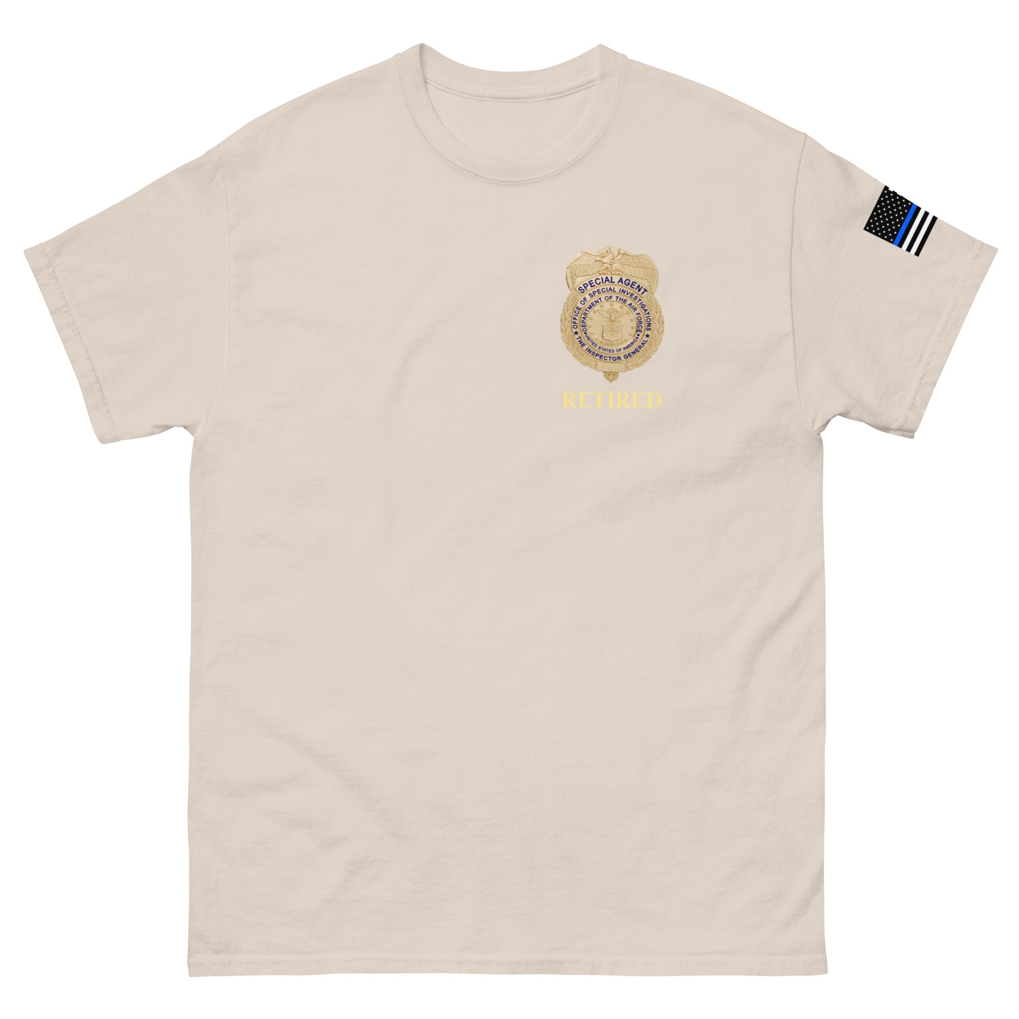 Retired OSI Badge and Shield - Classic Tee - Men's