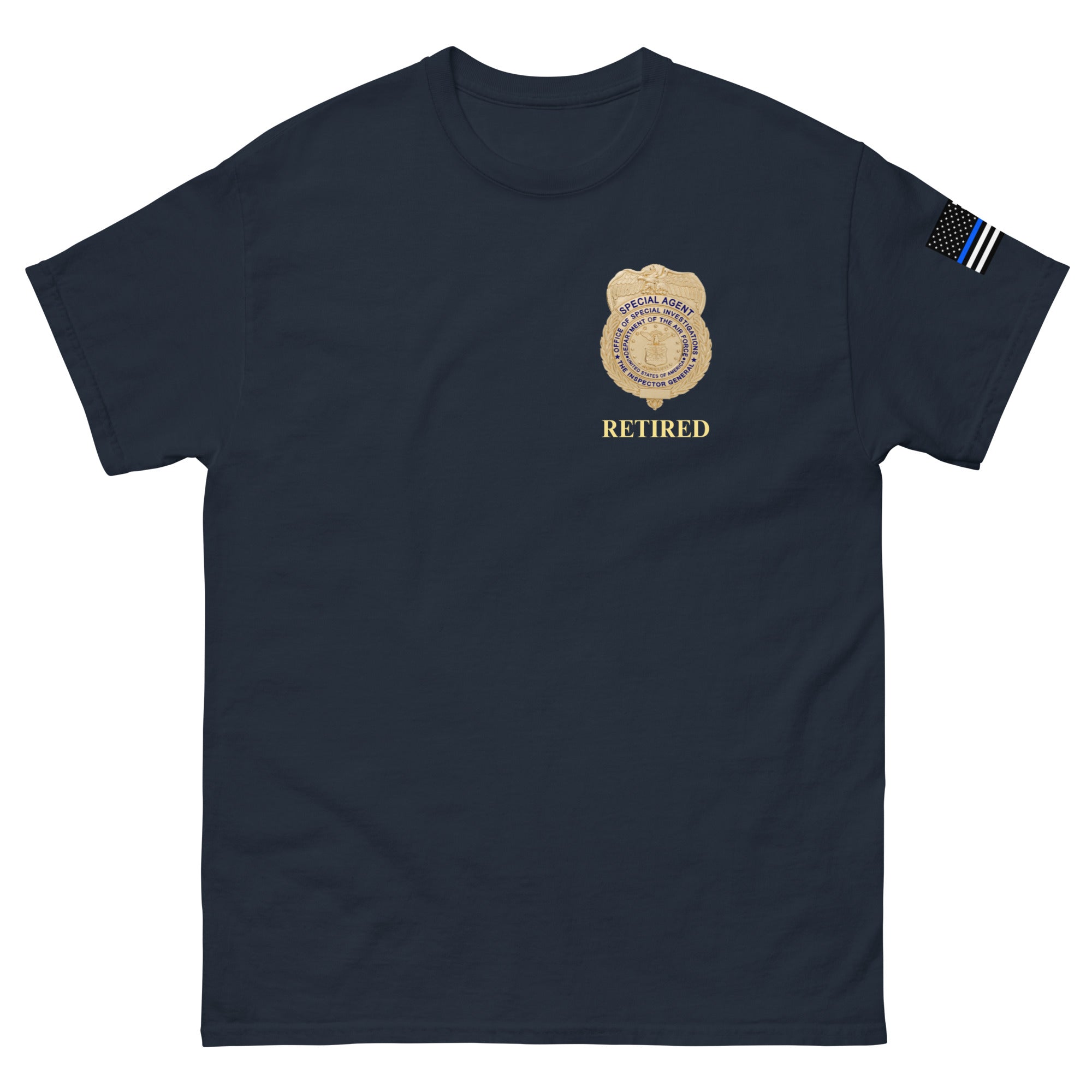 Retired OSI Badge and Shield - Classic Tee - Men's