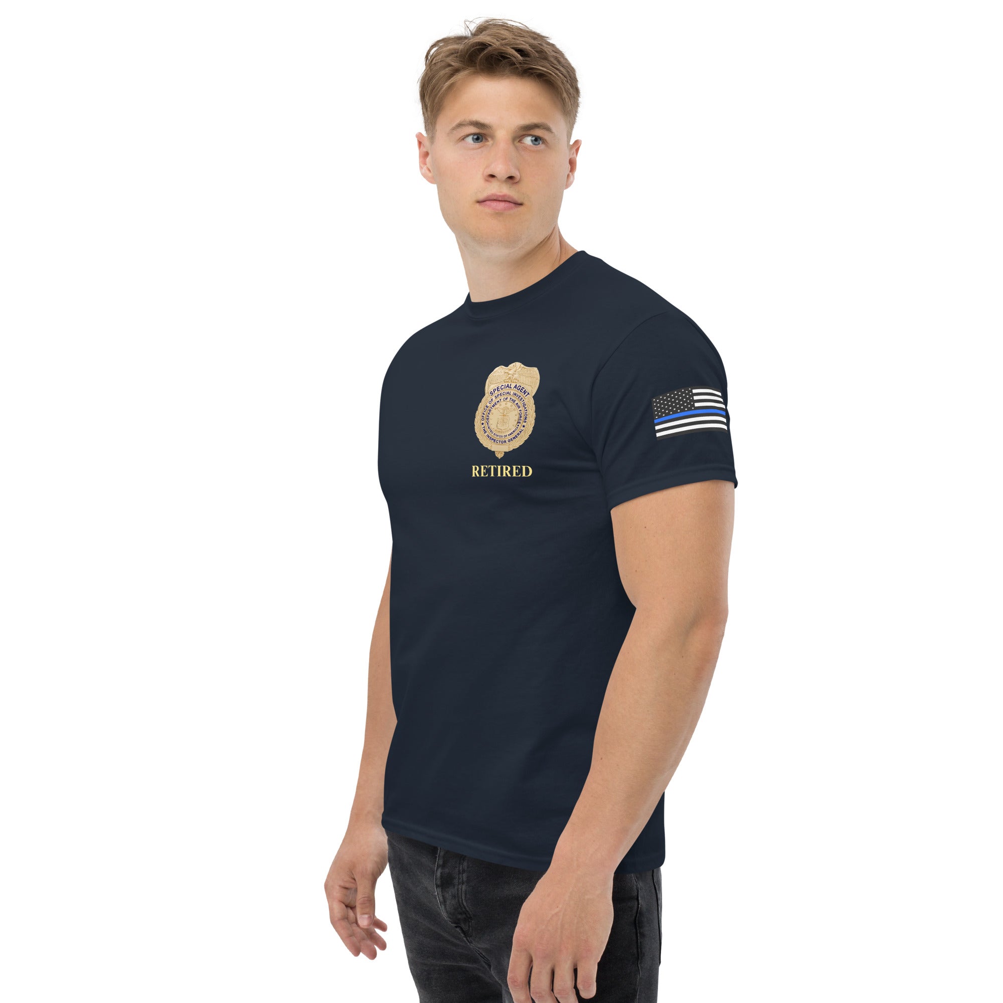 Retired OSI Badge Only - Classic Tee - Men's
