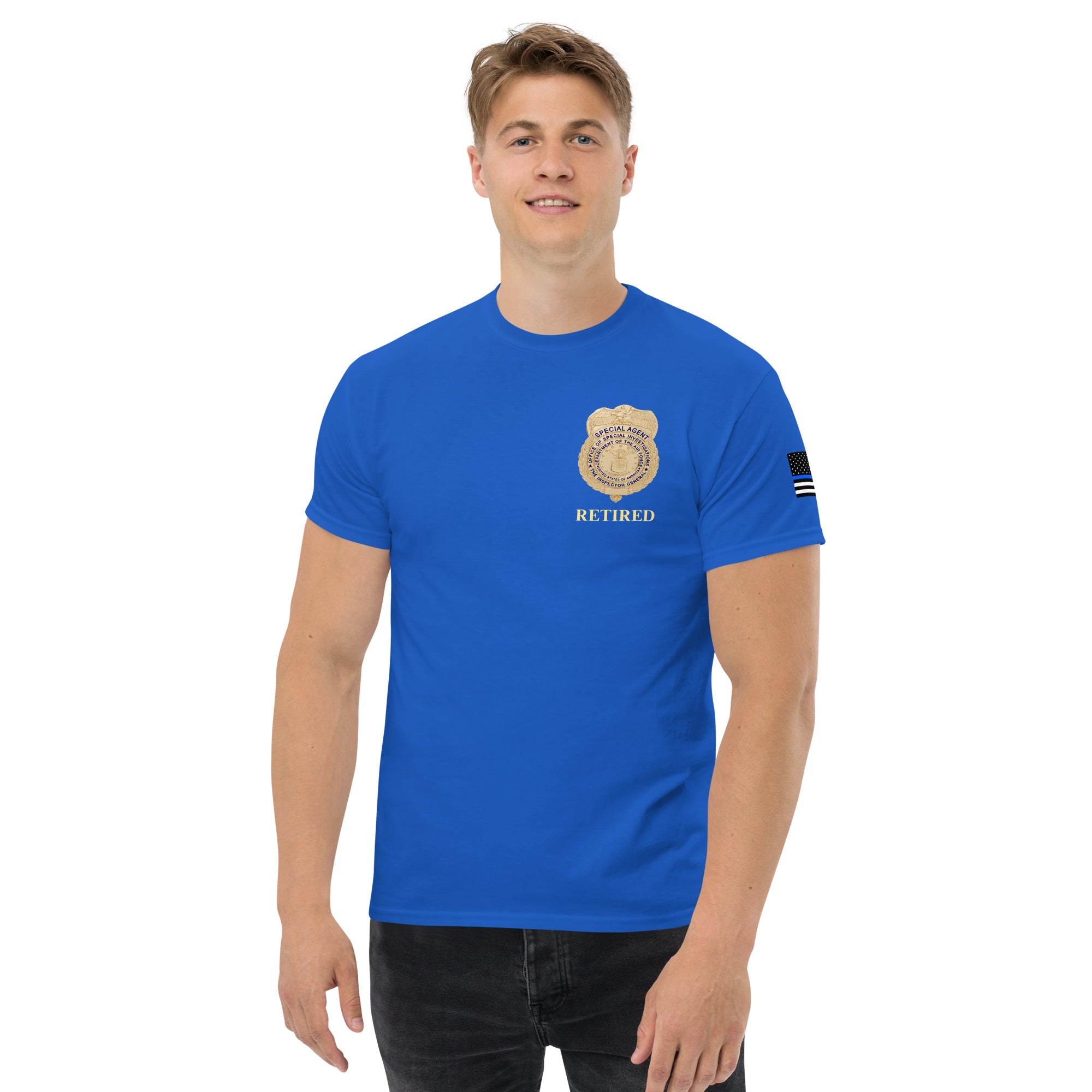 Retired OSI Badge Only - Classic Tee - Men's