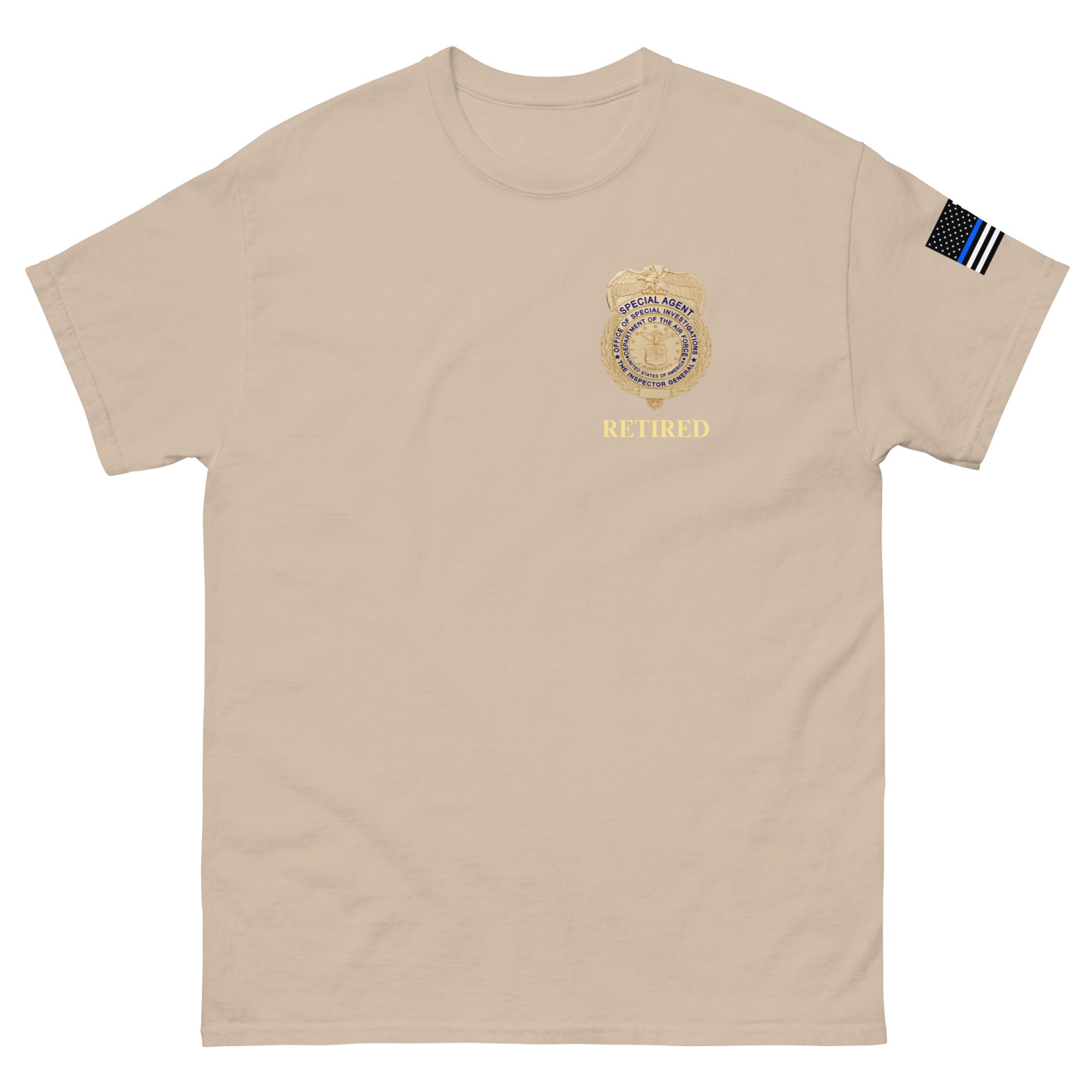 Retired OSI Badge and Shield - Classic Tee - Men's
