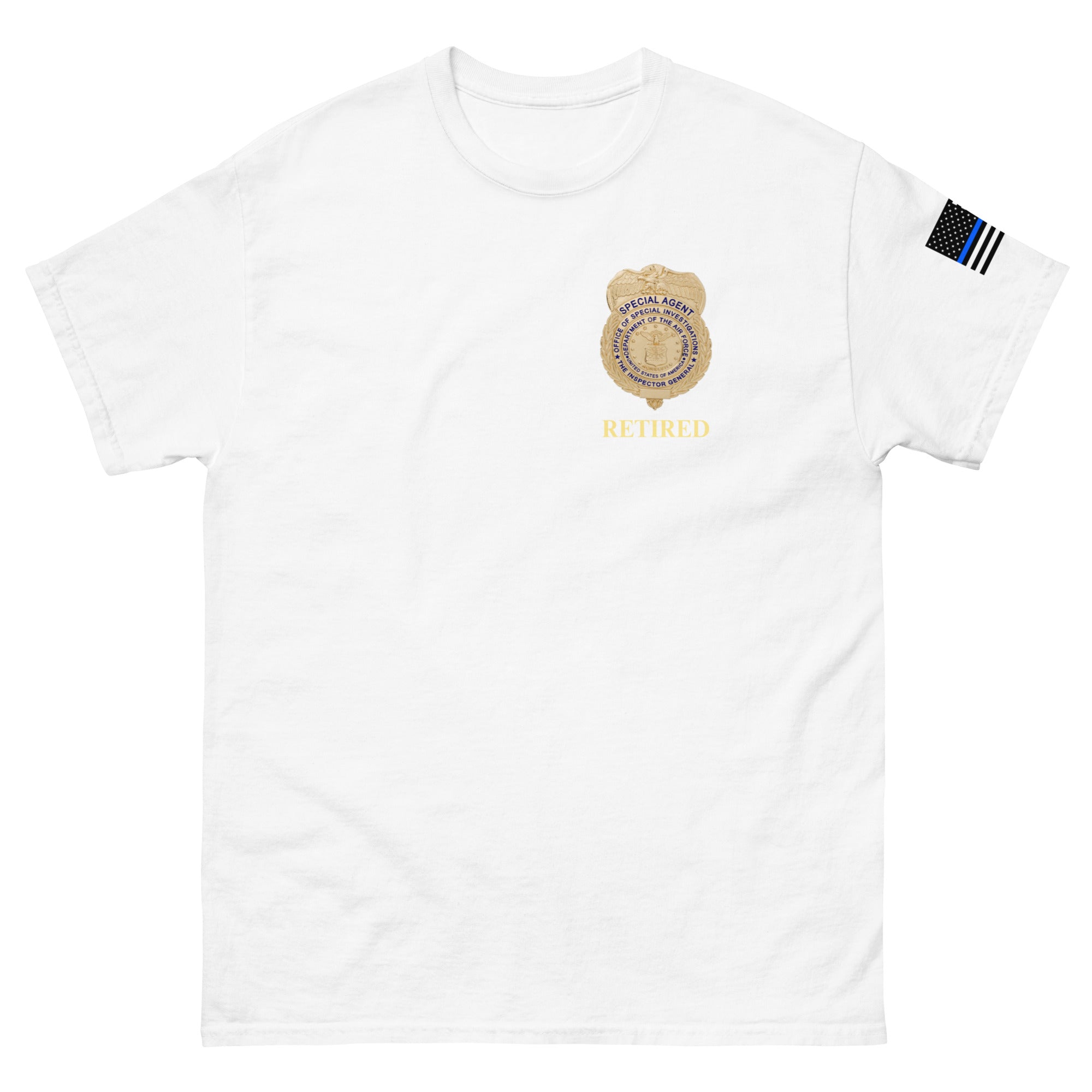 Retired OSI Badge and Shield - Classic Tee - Men's