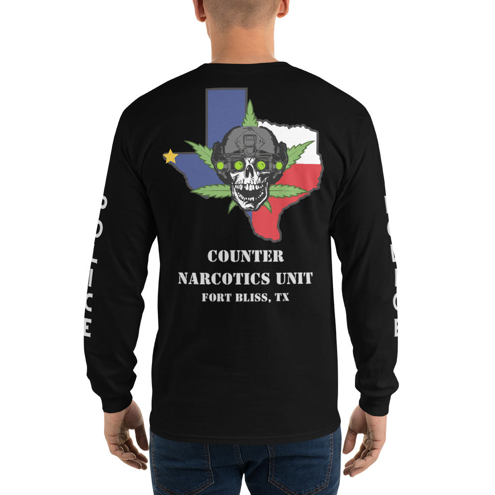 Fort Bliss Counter Narcotics MP Long Sleeve Shirt