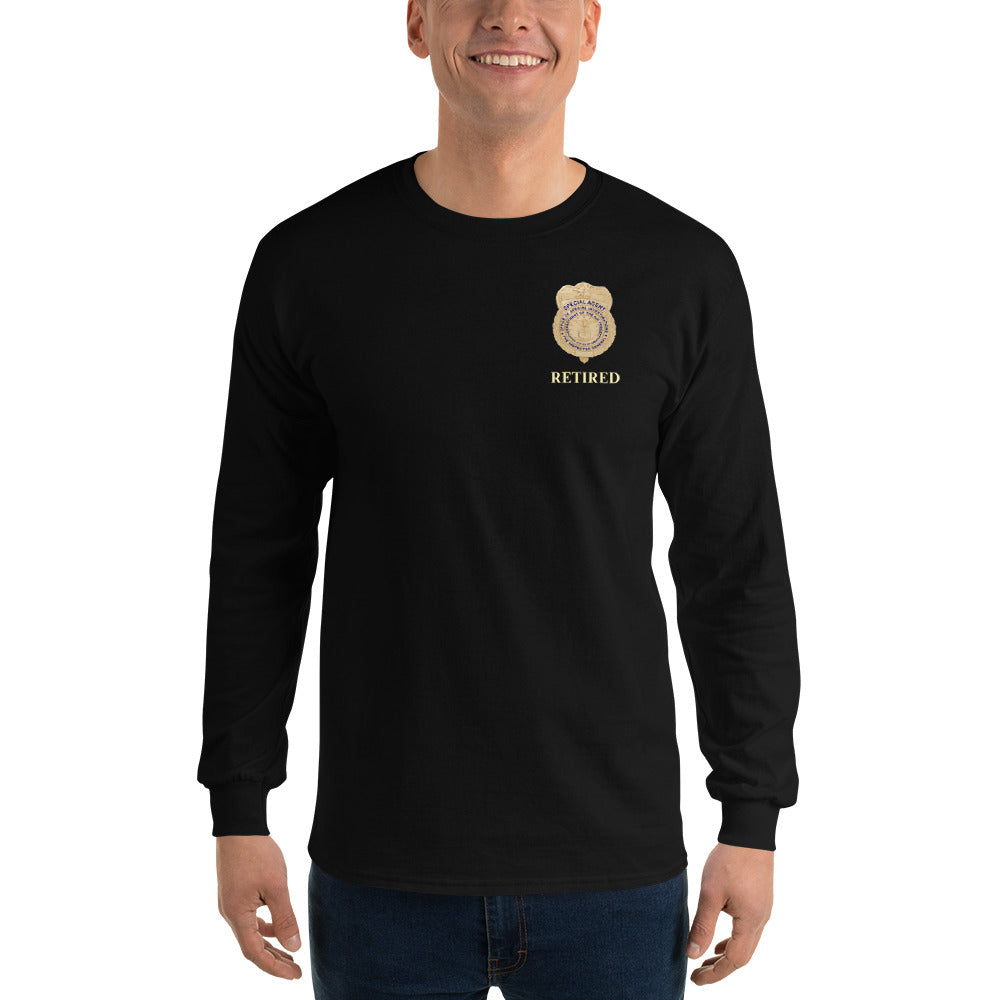 OSI Badge Retired - Men’s Long Sleeve Shirt