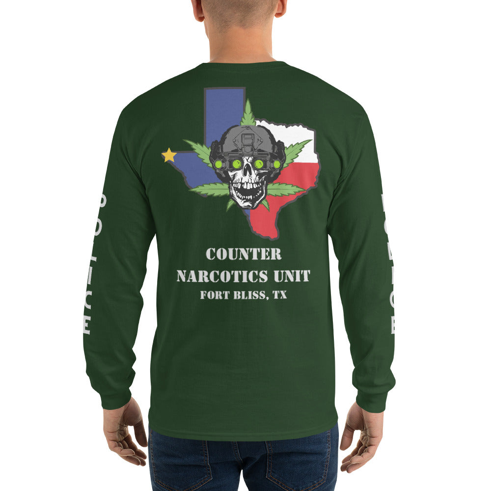 Fort Bliss Counter Narcotics MP Long Sleeve Shirt