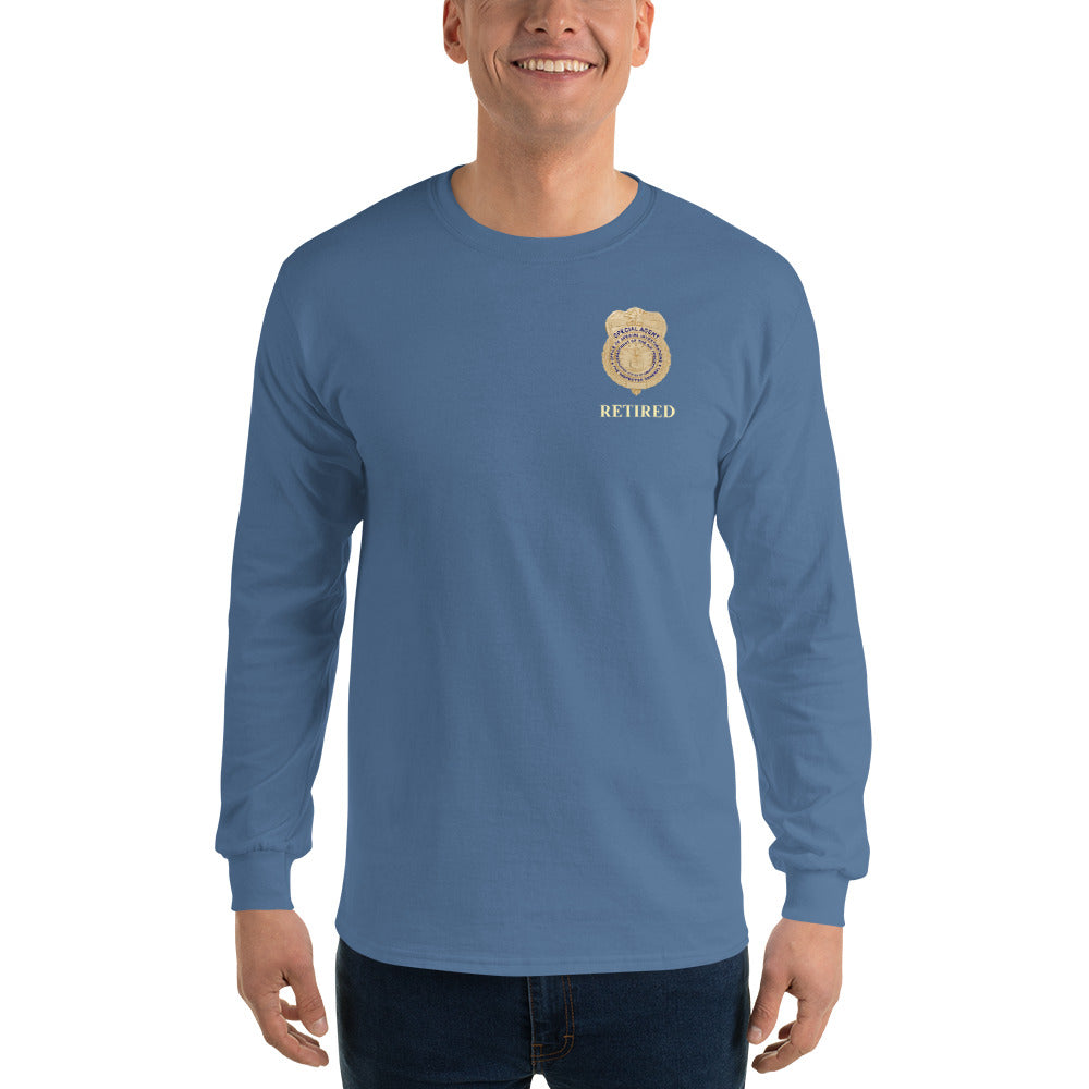 OSI Badge Retired - Men’s Long Sleeve Shirt