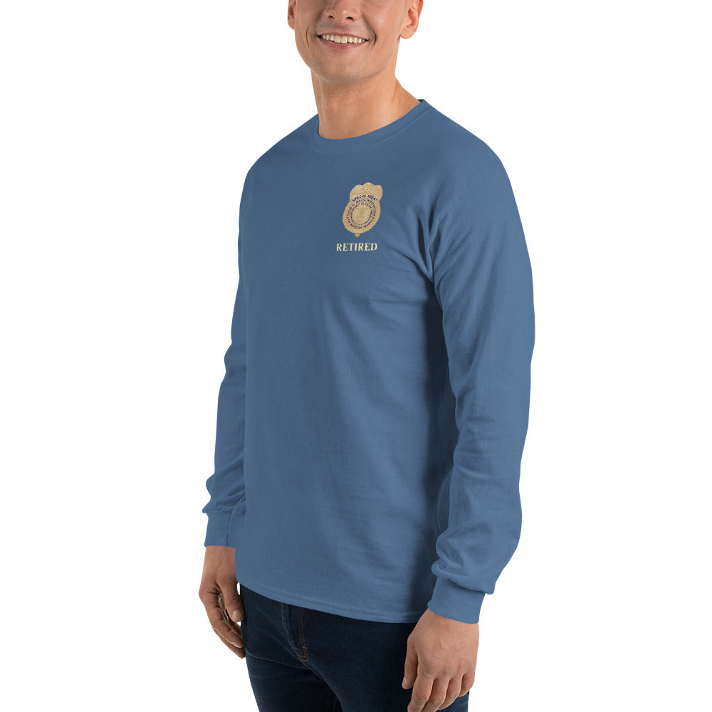 OSI Badge Retired - Men’s Long Sleeve Shirt