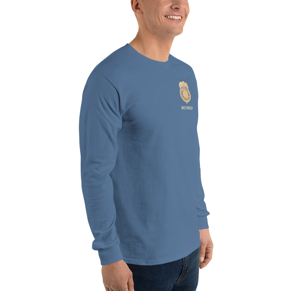 OSI Badge Retired - Men’s Long Sleeve Shirt