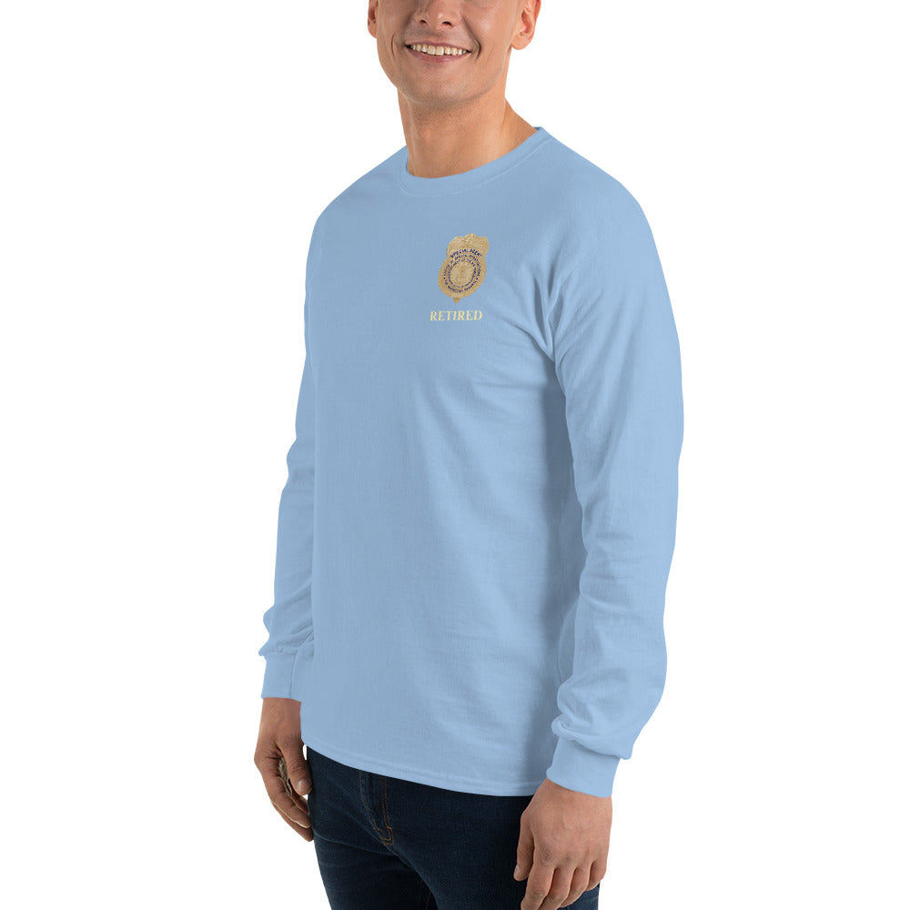 OSI Badge Retired - Men’s Long Sleeve Shirt