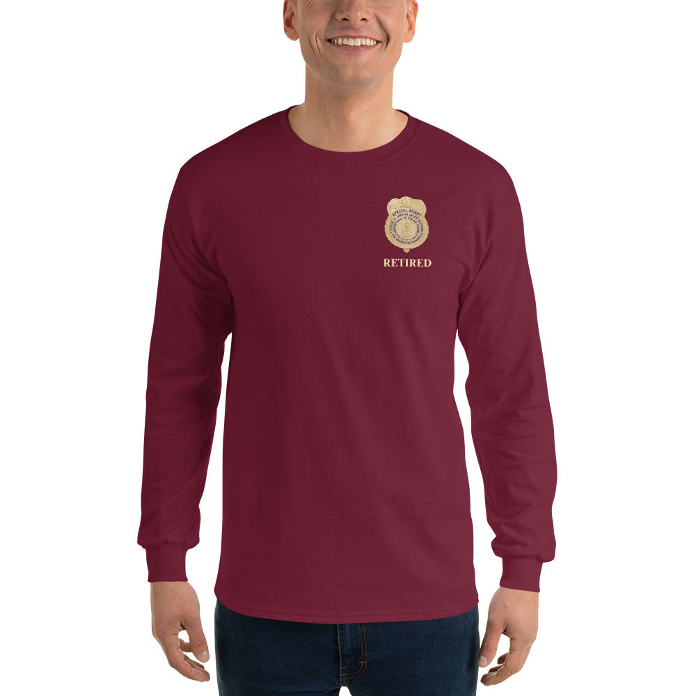 OSI Badge Retired - Men’s Long Sleeve Shirt